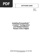 Installing Processsuite Configuration and Related Software Version 4.30 or Higher