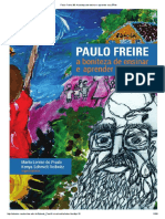 Paulo Freire A Boniteza de Ensinar e Aprender Na Saúde PDF