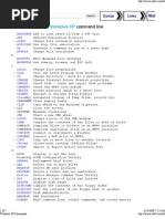 Windows XP Commands