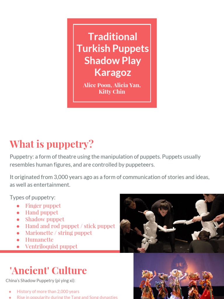 Drama What Is A Puppet PDF Puppetry Children's Entertainment