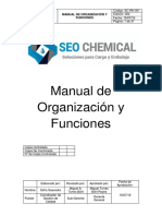 Manual de Organización Y Funciones