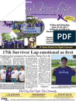 17th Survivor Lap Emotional As First: of Western Stearns County