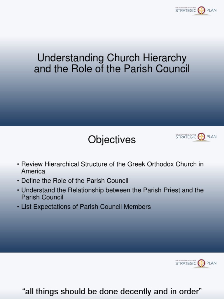 Orthodox Leadership Training 2 3 Understanding Church Hierarchy And