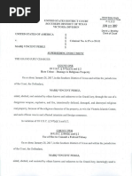 US District Court Southern District of Texas, Perez Indictment - Victoria Islamic Center Fire