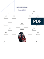 7on7 Tourney Bracket