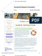 AVKO Newsletter 2010-03-03