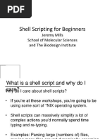 Intro Shell Scripting