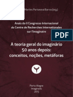 A Teoria Geral Do Imaginário 50 Anos Depois