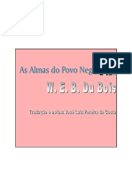 Du Bois as Almas Do Povo Negro w e b Du Bois