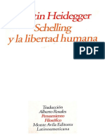 Heidegger - Schelling y la libertad humana.pdf