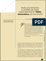 Análise Terra Sonambula PDF