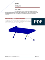 Week 12 - Project 3 - Lift Assembly Simulation