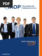 Guide to Becoming a COP