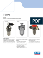Filters: For Oil For Use in SKF Centralized Lubrication Systems