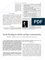 For And: Viterbi Decoding Satellite Space Communication