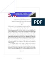 H.R. 2499 USCPRS Statement to the White House