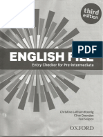 Ingles Entry Checker