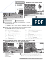 What A Mess!: Vocabulary Worksheet 4