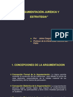 Argumentación jurídica y estrategia: teorías, concepciones y líneas de investigación