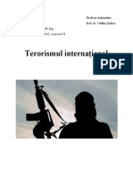 Unauthorized Enrichment Sagging Organizatii Internationale de Combatere A Terorismului | PDF