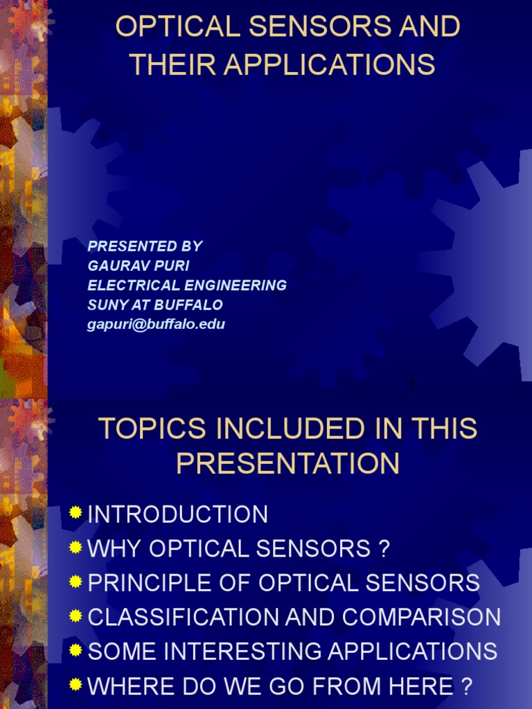 Optical Sensor Working Principles Explained | PDF