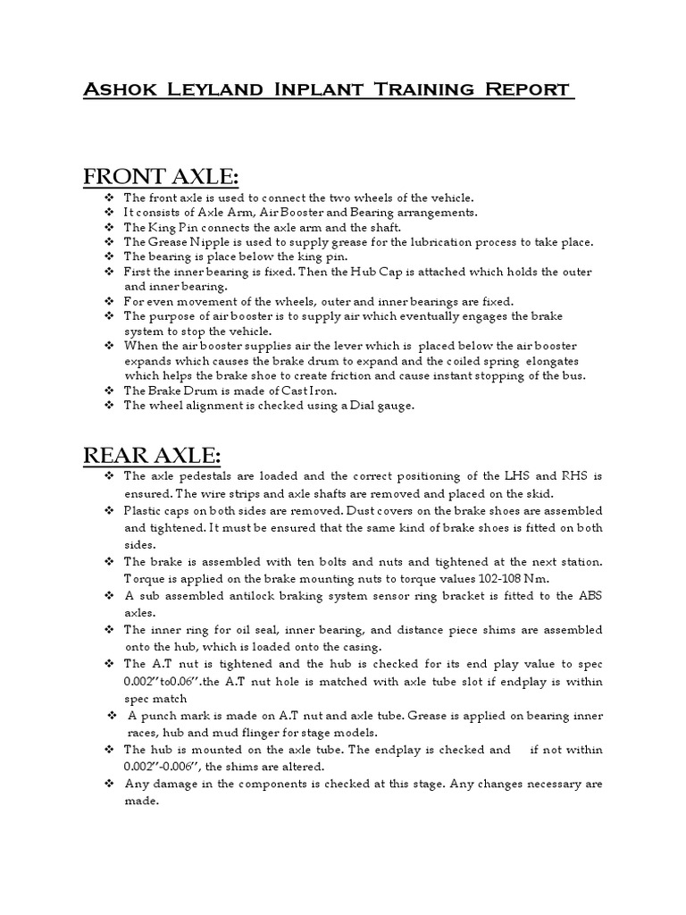 Ashok leyland report essay 07 image