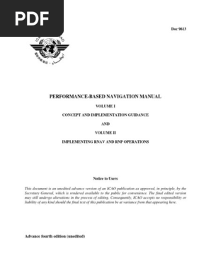 Icao 9613 4th Edition