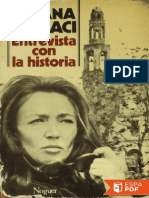 Entrevista Con La Historia - Oriana Fallaci
