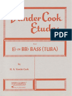 Vander Cook Etudes For Eb or BBB Bass (Tuba)