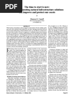 Download The time to start is now How implementing natural infrastructure solutions can improve and protect our coasts by Environmental Defense Fund Documents SN352090945 doc pdf