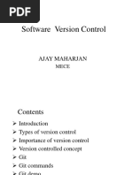 Software Version Control