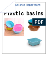 Plastic Basins: Science Department