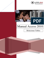 3 UTN FRBA Manual Access 2010 Relacionar Tablas