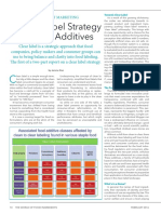 A Clear Label Strategy For Food Additives
