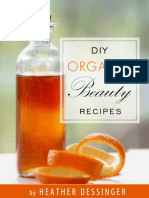 Diy Organic Beauty Recipes PDF