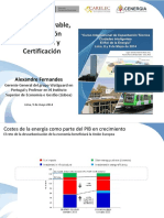 12 Energía Renovable, Construcción Sostenible y Certificación Parte II - Alexandre Fernandes