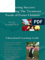 Fostering Success: Addressing The Treatment Needs of Foster Children