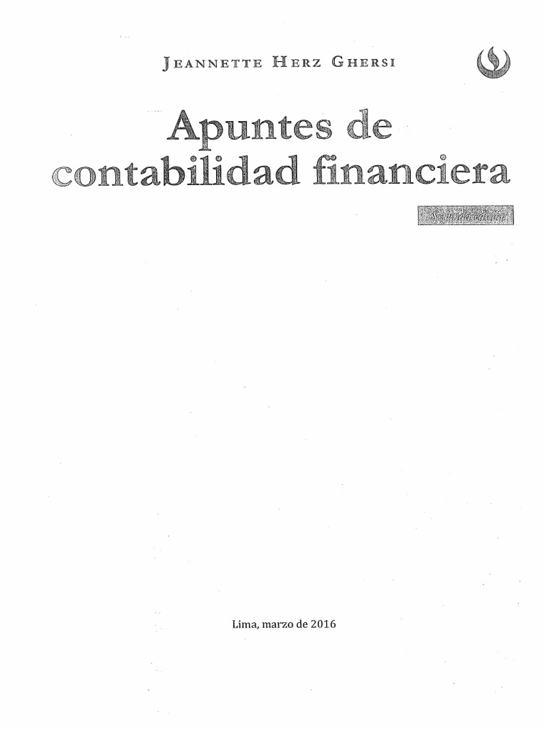 Libro de contabilidad financiera pdf