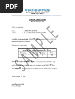 SAMPEL Surat Ket Untk TOEFL Prediction