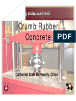 Crumb Rubber Concrete