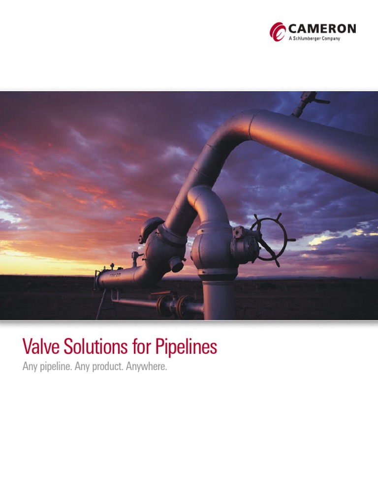 Valve Solutions For Pipelines PDF | PDF | Valve | Gas Compressor