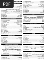 C550 Checklist