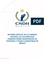 Informe Especial, CNDH