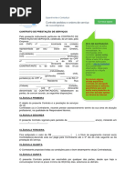 Modelo Contrato Prestacao de Servicos Contaazul r