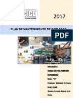 Plan de Mantenimiento de Cableado