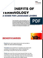 The Benefits of Terminology A Guide For Language Lovers