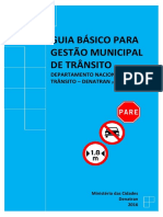 Gestão Municipal Do Trânsito - DENATRAN - 2017