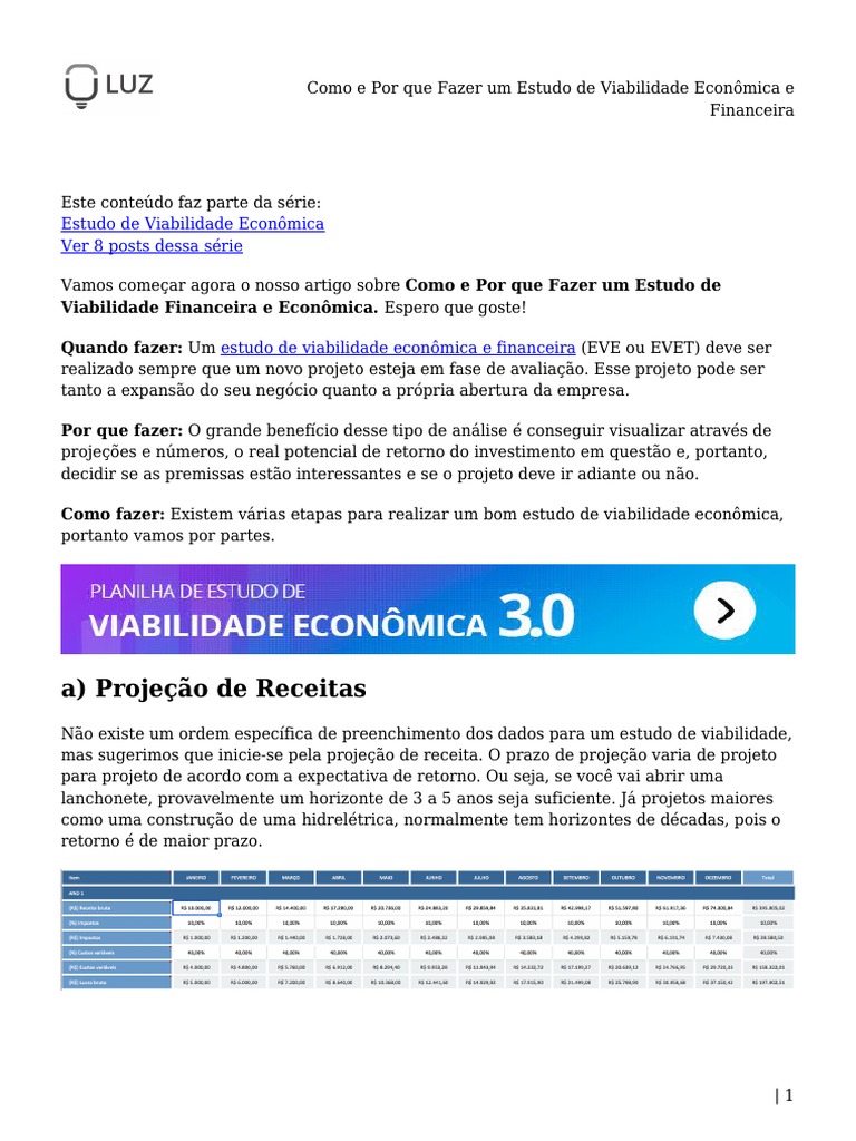 Como e Por Que Fazer Um