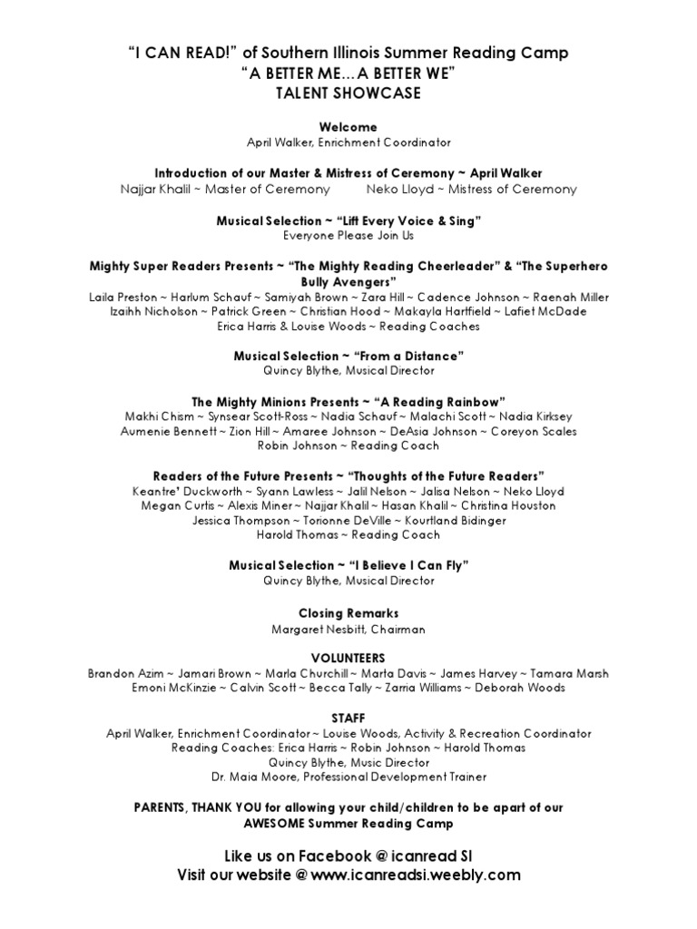 showcase program - page 2 | Leisure