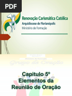 Capitulo 5 - Elementos Da Reunião de Oração
